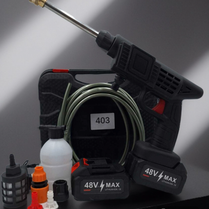 💦 HIDROLAVADORA PORTÁTIL 48V CON 2 BATERÍAS