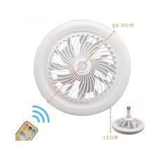 ABANICO CON LED Y AROMATIZANTE MULTIFUNCIONAL