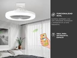 ABANICO CON LED Y AROMATIZANTE MULTIFUNCIONAL