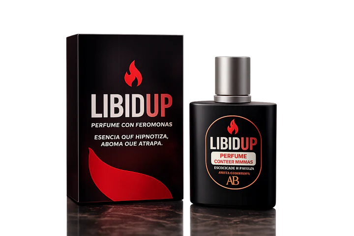 PERFUME VIRAL CON FEROMONAS LIBIDUP (HOMBRE)