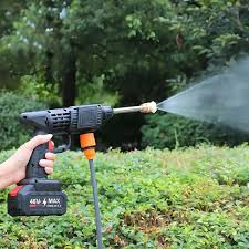 💦 HIDROLAVADORA PORTÁTIL 48V CON 2 BATERÍAS