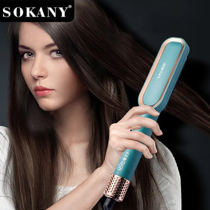 Cepillo Alisador Profesional 2 en 1 Sokany